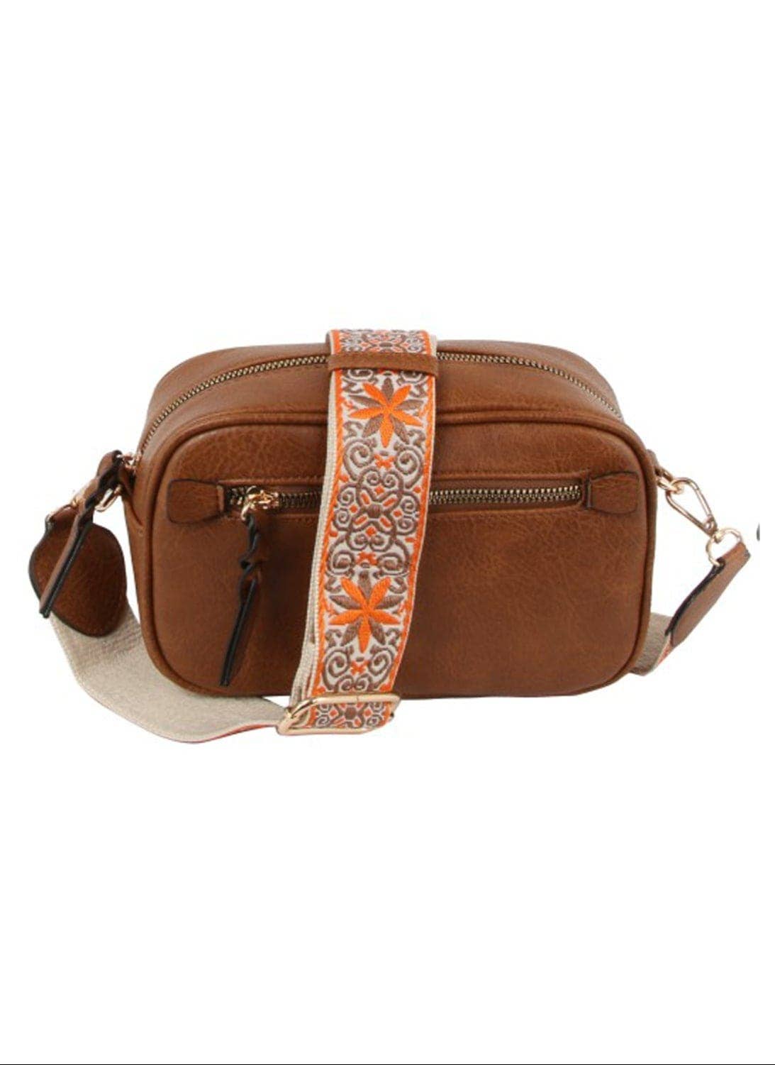 Boho Guitar Strap Women's Crossbody Bag