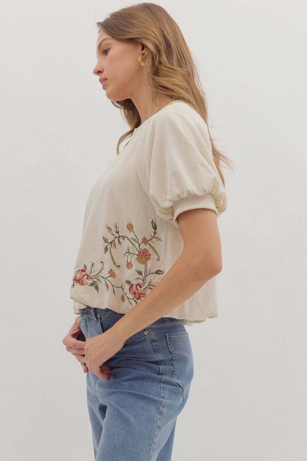 Starlit Flora Top
