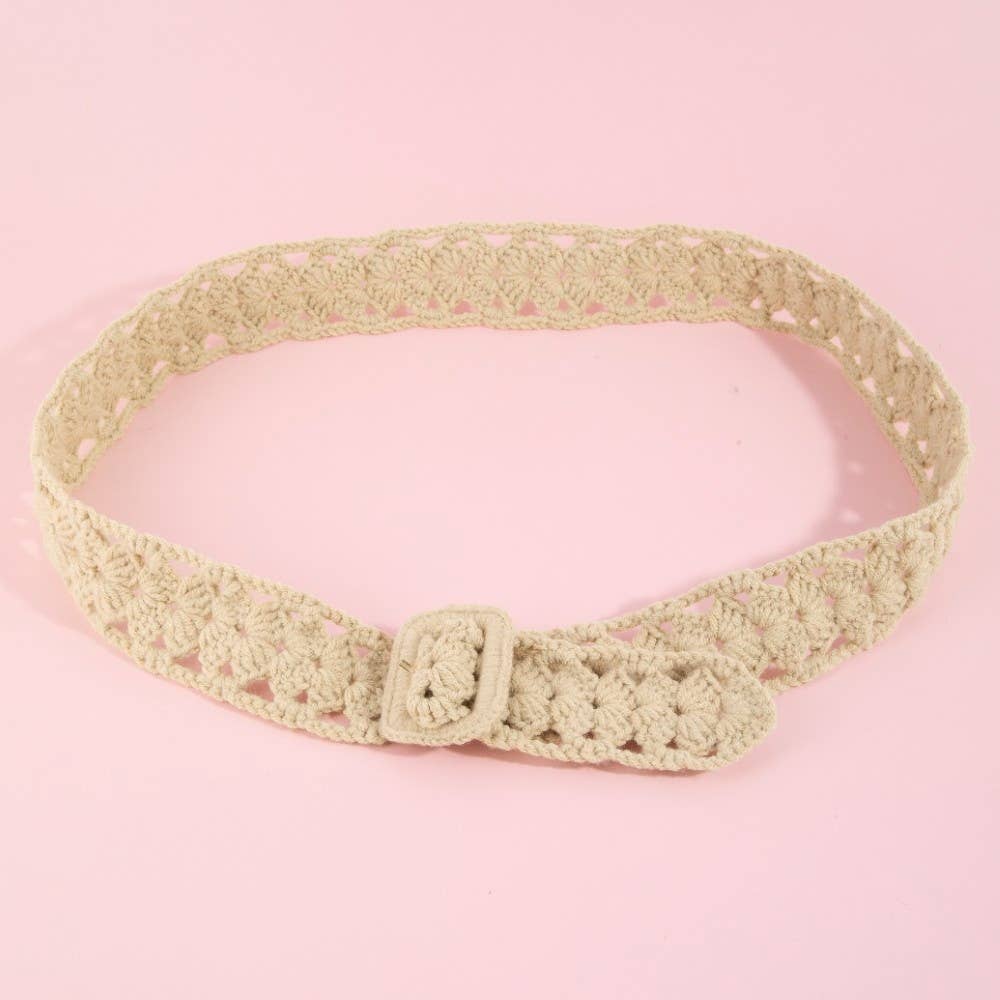 Floral Decor Fashion Belt