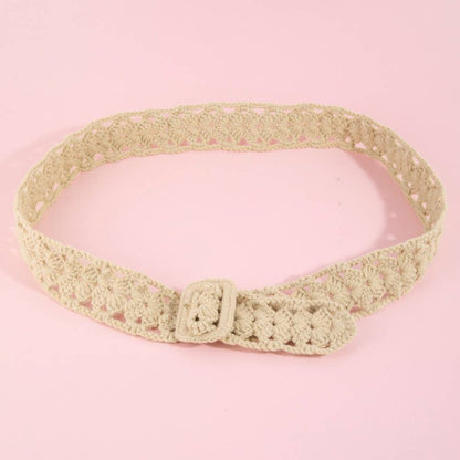Floral Decor Fashion Belt