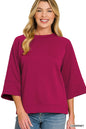 `Scuba 3/4 Sleeve Pullover