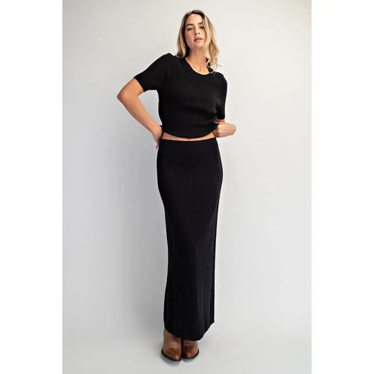 Sweater Skirt Set