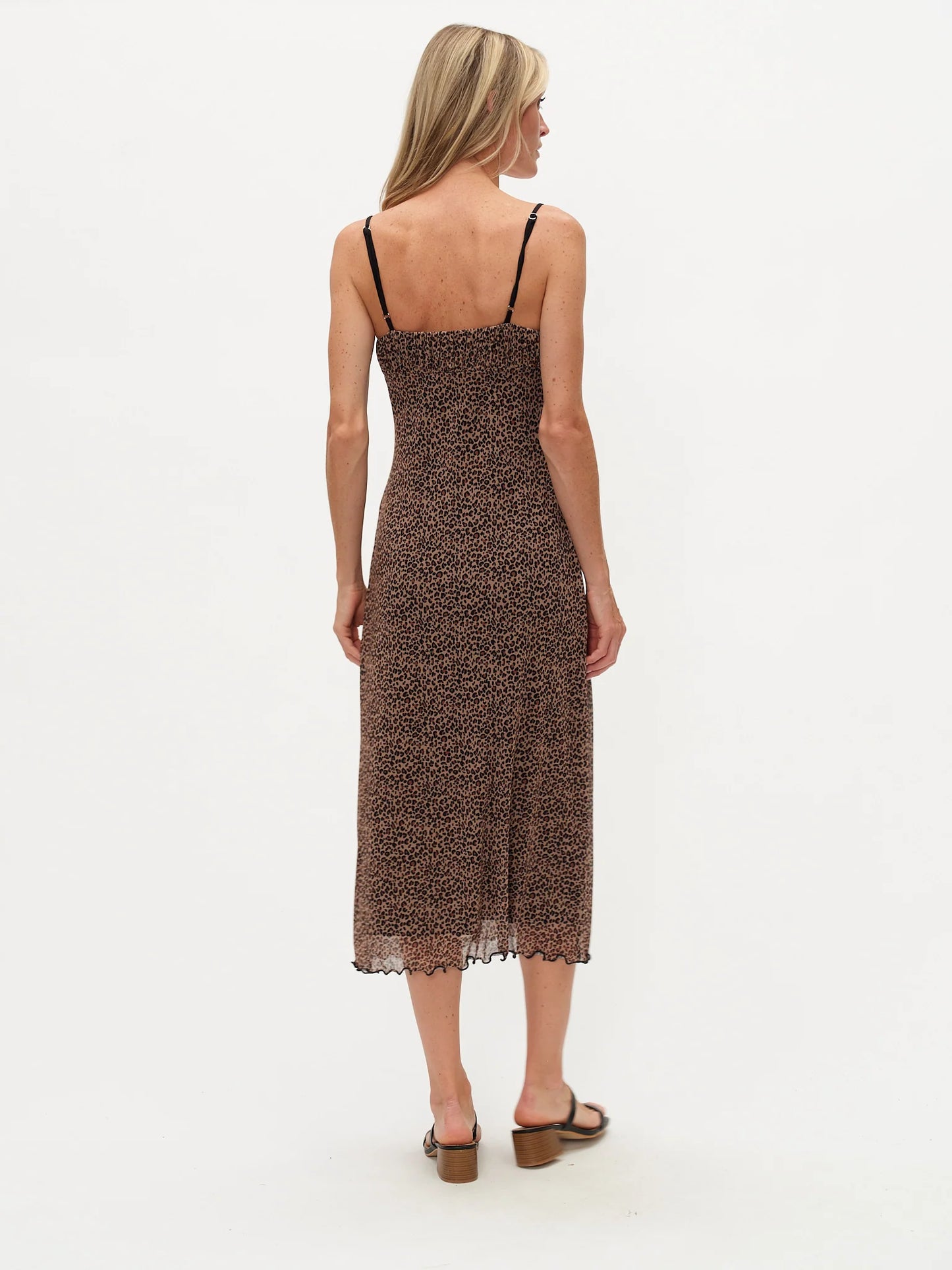 LANA | CHEETAH TANK SLIP DRESS