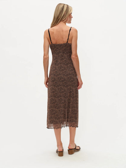 LANA | CHEETAH TANK SLIP DRESS