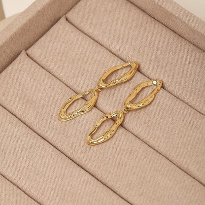 ORGANIC SCULPTED LINK EARRINGS