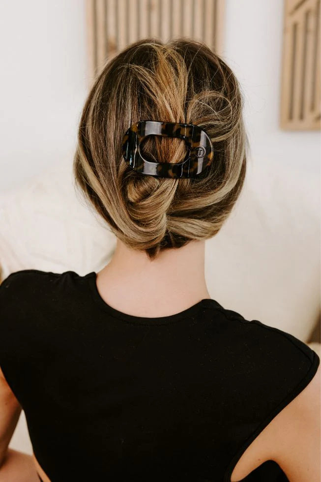 Teleties Large Flat Round Clip